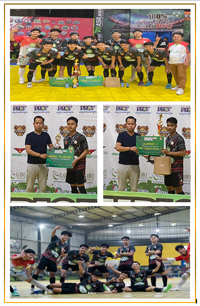 Champions Pembuka Tahun 2023 Tim Futsal STMIK Banjarbaru 