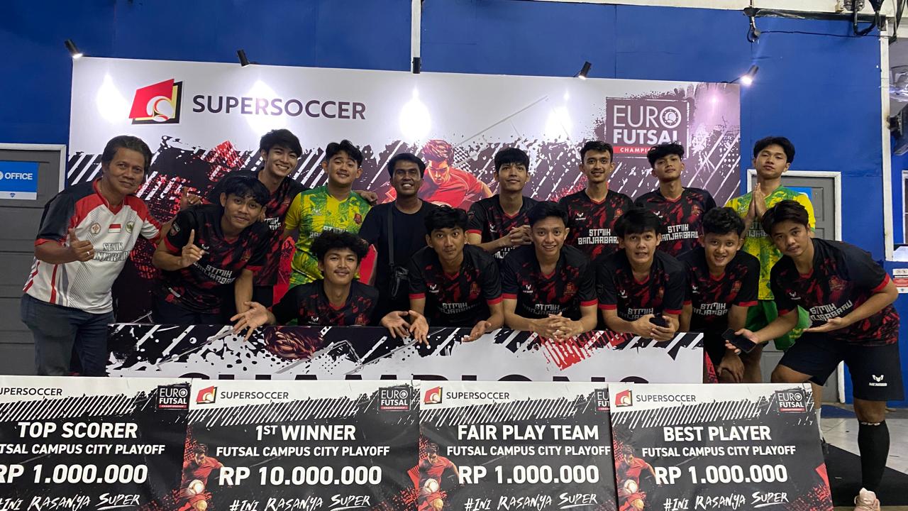 STMIK Banjarbaru Pertahankan Gelar Juara di Euro Futsal Kampus 2025 Buktikan Dominasi di Kalimantan