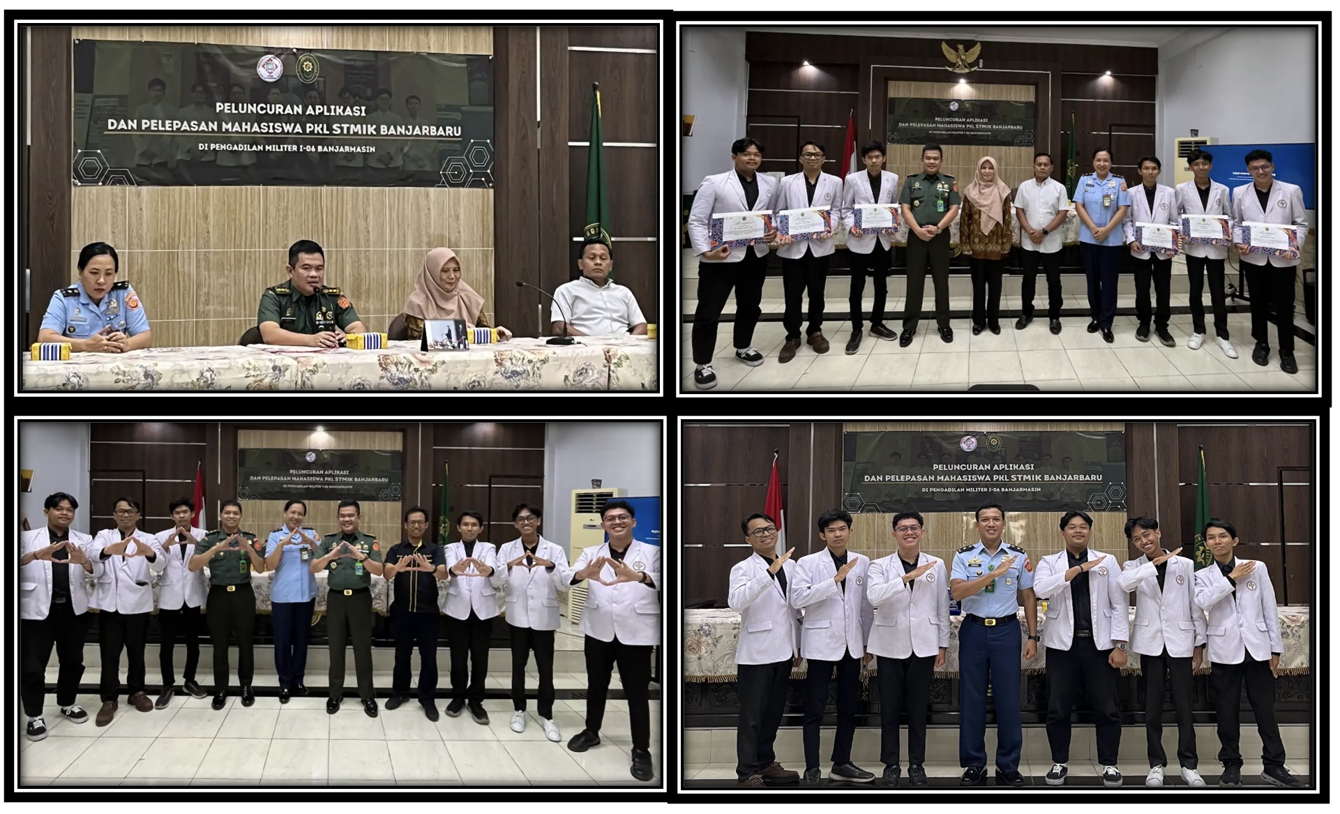 STMIK Banjarbaru Berkontribusi pada Digitalisasi Layanan Pengadilan Militer I-06 Banjarmasin
